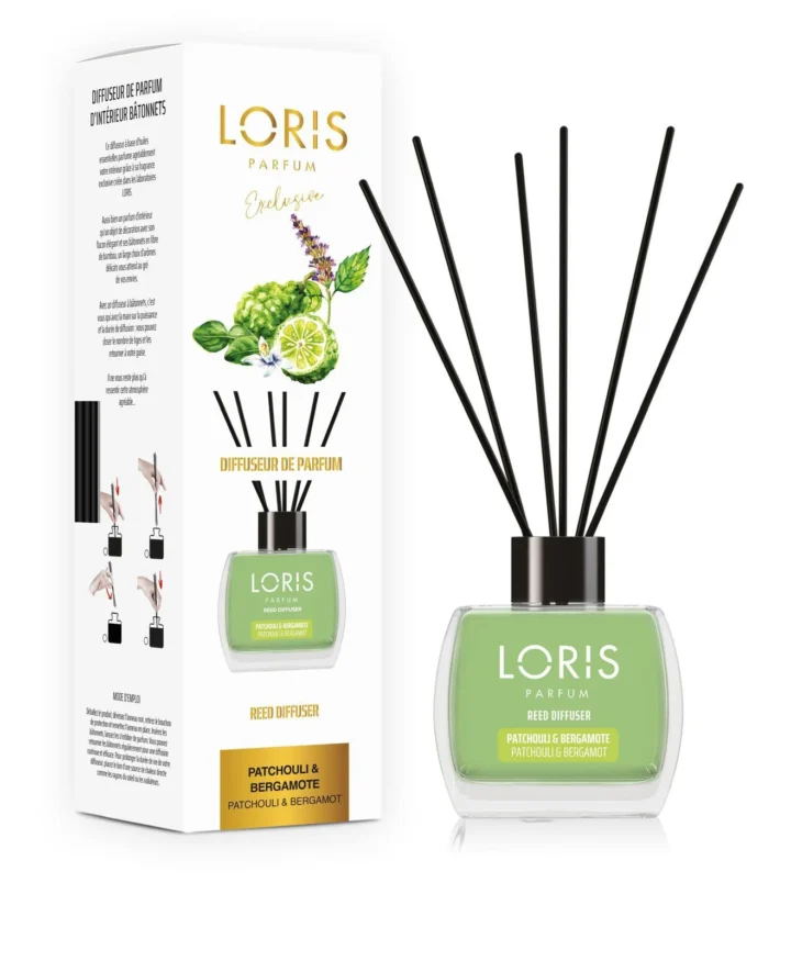 Loris Fragrância de Patchouli e Bergamot 120ml