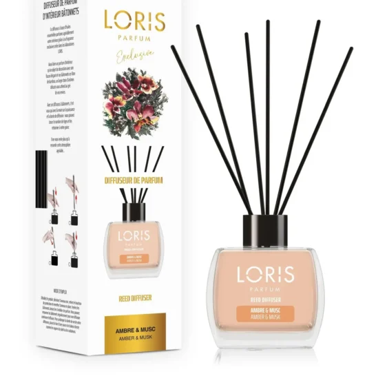 Fragrância Loris Amber & Musk 120ml