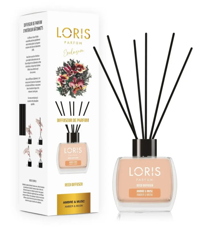 Fragrância Loris Amber & Musk 120ml
